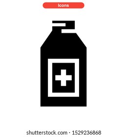 dose icon isolated sign symbol vector illustration - high quality black style vector icons
