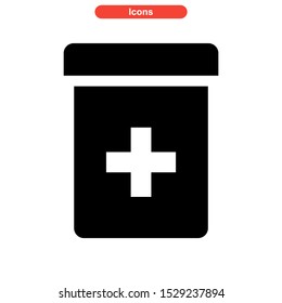 dose icon isolated sign symbol vector illustration - high quality black style vector icons
