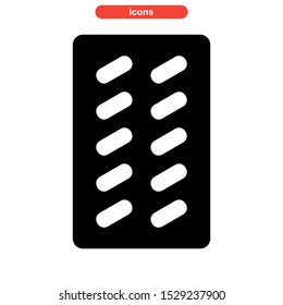 dose icon isolated sign symbol vector illustration - high quality black style vector icons
