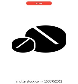 dose icon isolated sign symbol vector illustration - high quality black style vector icons
