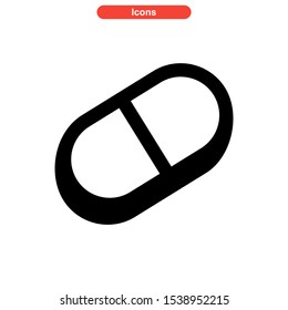 dose icon isolated sign symbol vector illustration - high quality black style vector icons
