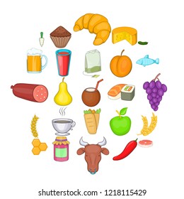 Dose icons set. Cartoon set of 25 dose vector icons for web isolated on white background