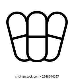 Dose Vector Line Icon Design