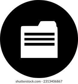 icono de esquema del folleto de dossier. señal de modo lineal para concepto móvil y diseño web. El icono del vector de línea simple del archivo secreto. símbolo, ilustración del logotipo. ilustración vectorial perfecta de píxeles