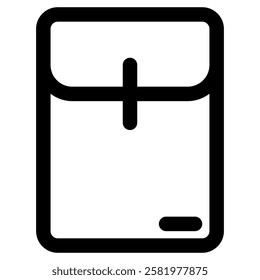 Dossier Folder Archive Icon for Documentation File  Data