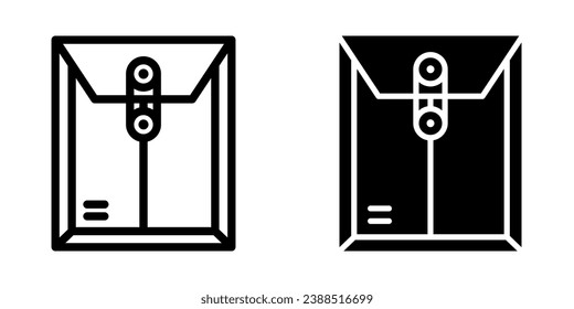 Dossier Icon. symbol for mobile concept and web design. vector illustration
