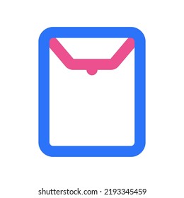 Dossier Icon Two Tone Color