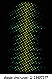 Fondo de punto color abstracto neón