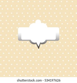 Dot Background And Frame 