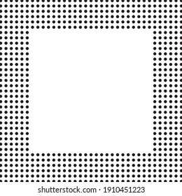 Dot background. Halftone texture, gradient dots pattern, half tone wallpaper with copyspace, spot fade vector illustration