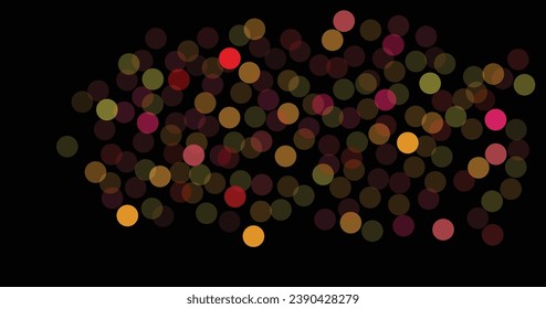 Dot background with multiple color shade