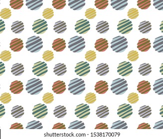 Dot background pattern illustration .