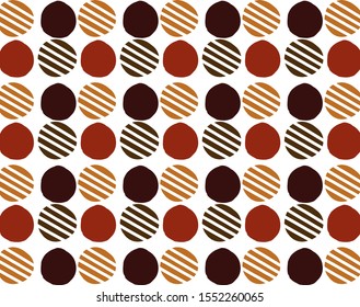 Dot background pattern illustration .