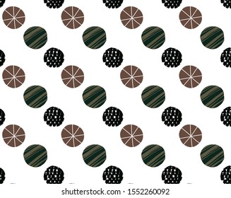 Dot background pattern illustration .