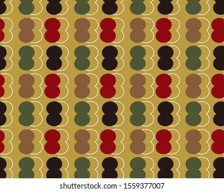 Dot background pattern illustration .