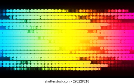 Dot background. Vector Illustration. dark blue yellow pink lights Abstract Background. infographics