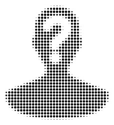 Anonymous Vector Icon. Incognito Sign. Privacy Concept. Human Head