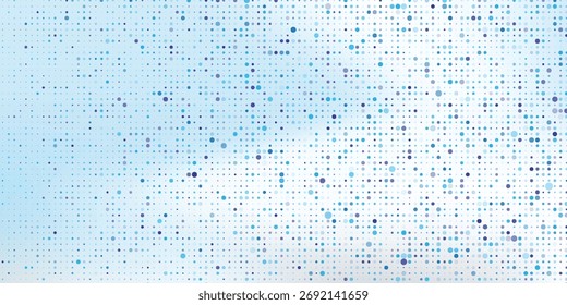 Fondo azul del gradiente del punto, abstracto moderno Abstractas del telón de fondo