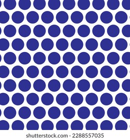 Azul punto sobre fondo blanco. Patrón diagonal de punto azul en un fondo blanco
