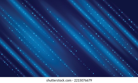 Dot blue pattern screen led light gradient texture background. Abstract technology big data digital background.