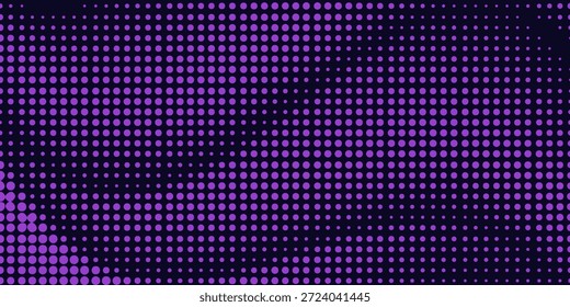 Fondo oscuro degradado de luz de línea de onda púrpura azul. Fondo digital de big data de tecnología Abstractas.