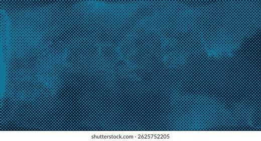 Dot blue wave light screen gradient texture background. Abstract technology big data digital background. 