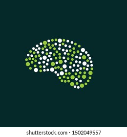 Dot Brain Creative Modern Business Logo