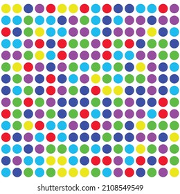 fondo de patrón de diseño de vector geomátrico abstracto de círculo de puntos, cubierta de ilustración de color gráfico de forma y fondo de pantalla
