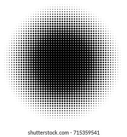 dot circle halftone pattern