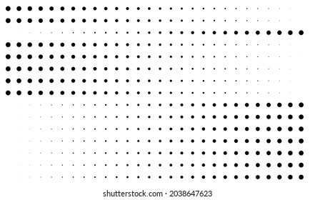 Dot, circles, dotted lines abstract design element. Stipple, stippling and speckles effect