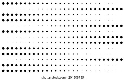 Dot, circles, dotted lines abstract design element. Stipple, stippling and speckles effect