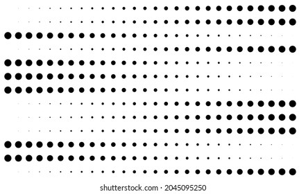 Dot, circles, dotted lines abstract design element. Stipple, stippling and speckles effect