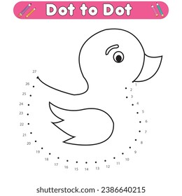 dot to dot coloring page 