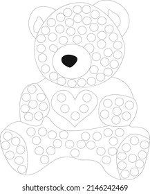 Dotfarbenseite Dotfarbenbroschüre für Kinder 