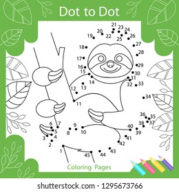 dot dots drawing worksheets drawing tutorial stock vector royalty free 1295673766