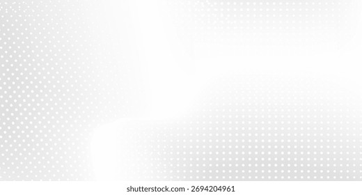Dot foil background with metal mirror texture. Chrome gradient surface silver abstract simple art modern