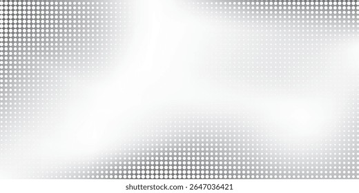 Fundo de malha de prata de folha de ponto com textura de espelho de metal. Design de superfície de gradiente cromado