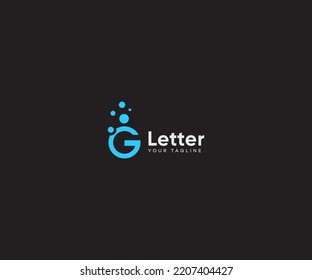 Dot G Letter Logo Vector Template Abstract Monogram Symbol