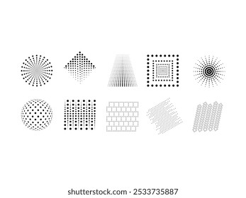 Dot Geometri Shape Element Set 