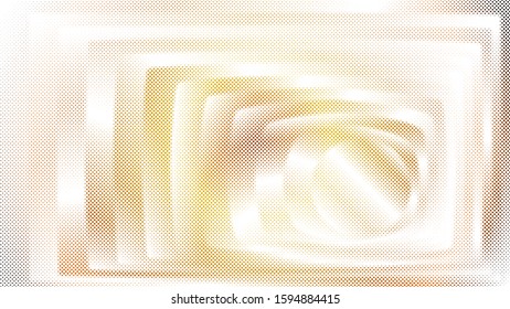 Dot gold background, great design for any purposes. Gradient dotted background. Dot texture backdrop. Christmas decoration. Modern banner for cover design. Modern geometric texture. Graphic vector