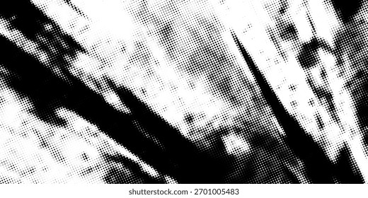 Dot gradation texture. Retro halftone gradient background.