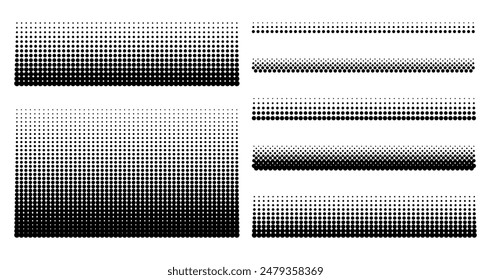 Dot gradient illustration material set_line_background