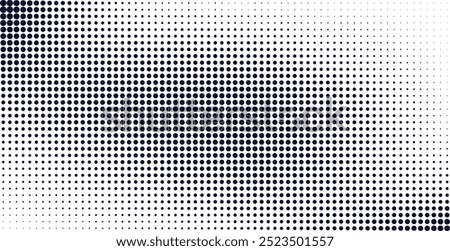 Dot grid background with a gradient effect, combining retro comic style and digital design. Perfect for graphic projects needing a vintage or modern touch. Vector