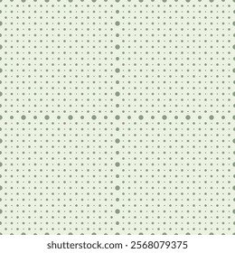 Dot grid graph paper template for for precise cutting according to marks. Seamless repeating dotted background. Printable vector design. Template for cutting the back side of the measuring material.