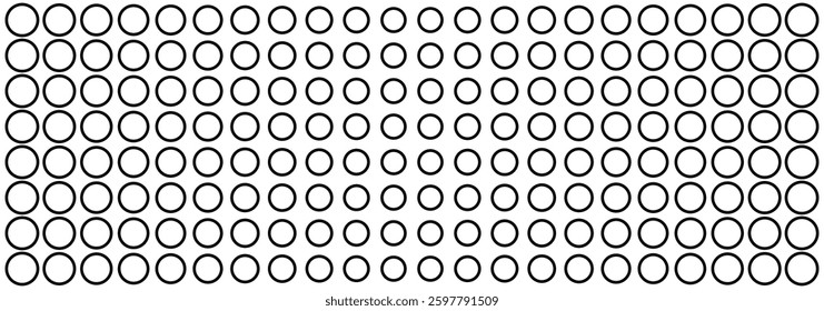 Dot grid pattern vector illustration. Wave halftone pattern. Polka dot pattern template Monochrome dotted texture modern seamless