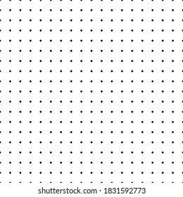 Dot grid seamless pattern, mosaic backdrop template. Abstract background, vector illustration