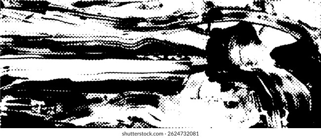 Fondo de degradado de semitono de grunge de puntos.