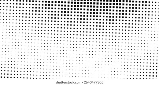 Dot grunge halftone gradient background. Faded grit noise texture. White and black sand wallpaper art simple modern