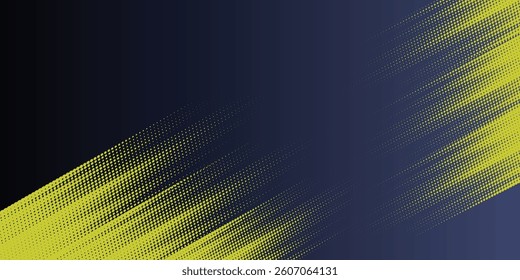 dot grunge. Yellow halftone on blue background. Vector dotted sparkles or halftone shine pattern texture Pop Art Style Background. vector illustration