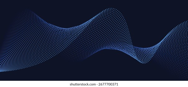 Dot Halftone abstract background design.
